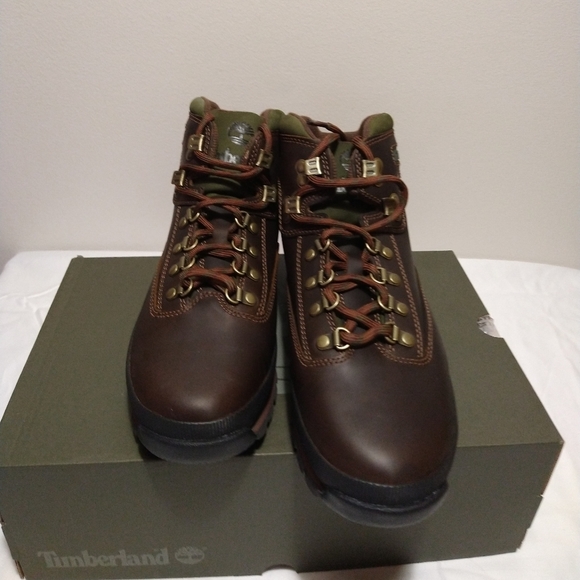 Timberland Euro Md Brown Leather Hiking Boots - Picture 14 of 14
